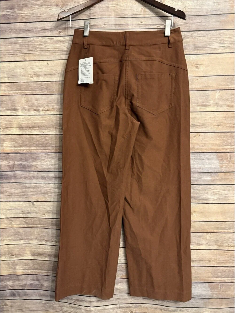 Lululemon City Sleek 5 Pocket Wide-Leg High-Rise Pant Utilitech Women 27 New